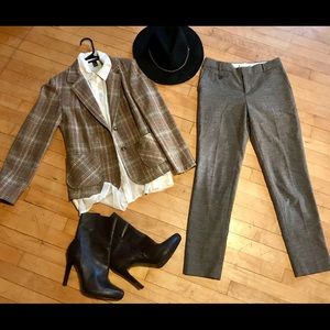 Size 2 Banana Republic tweed pants